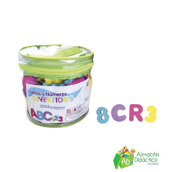 LETRAS Y NÚMEROS DIVERTIDOS