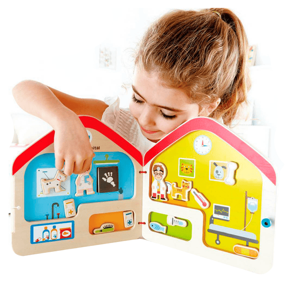 LIBRO MAGNETICO INFANTIL VETERINARIO
