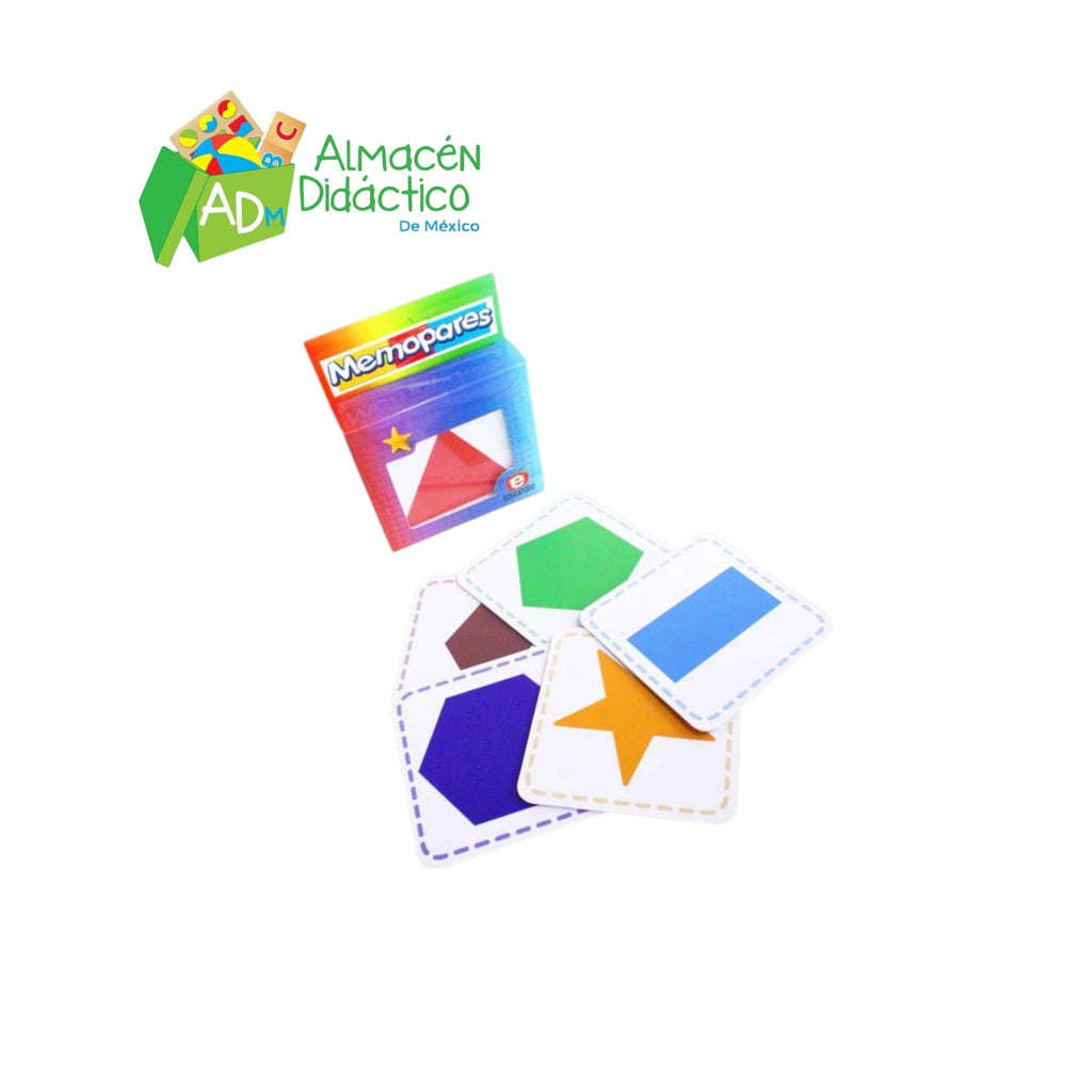 MEMOPARES DE FIGURAS GEOMÉTRICAS
