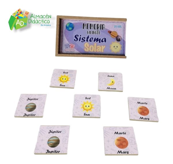 MEMORAMA BILINGÜE SISTEMA SOLAR