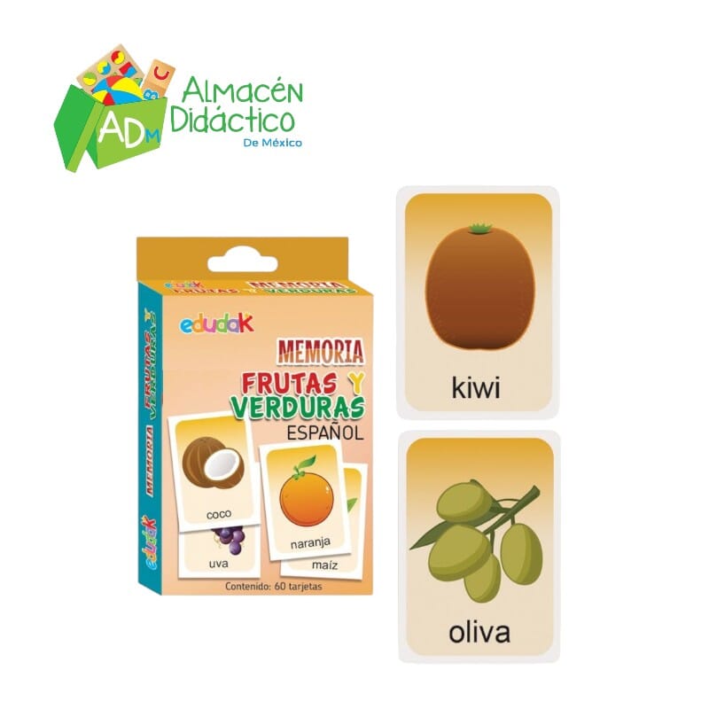 MEMORIA FRUTAS Y VERDURAS
