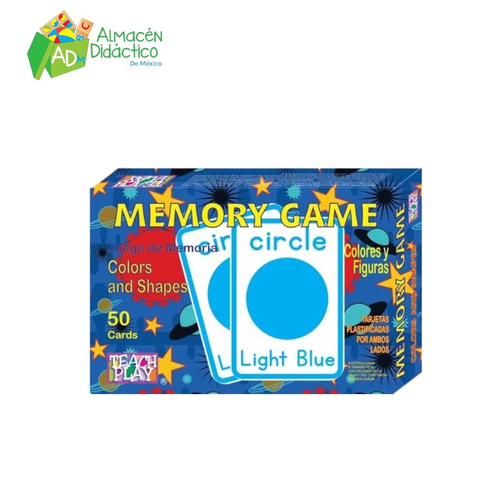 MEMORY GAME COLORS AND SHAPES