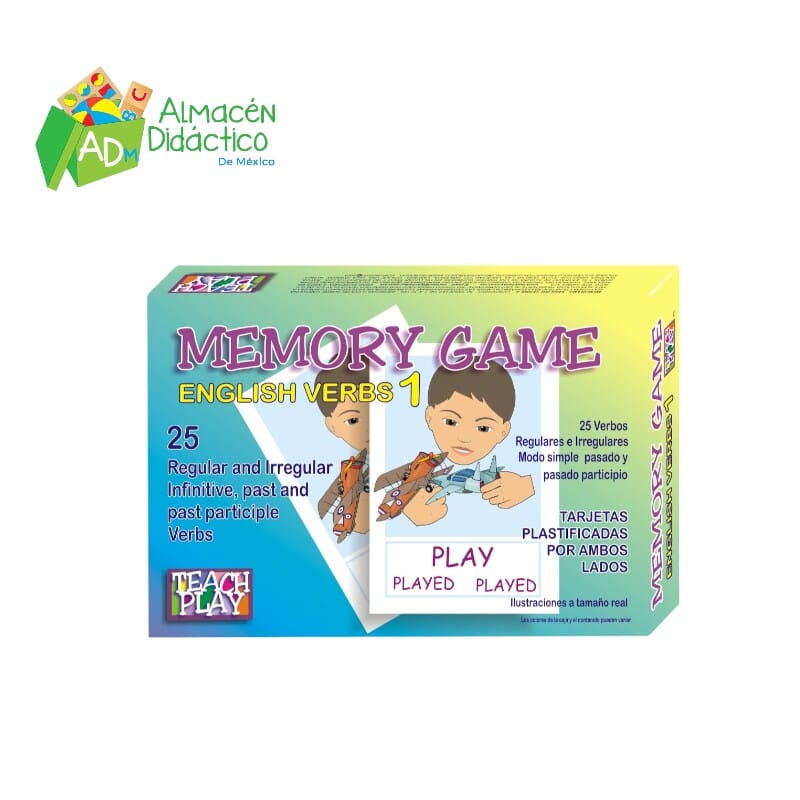 MEMORY GAME ENGLISH VERBS 1