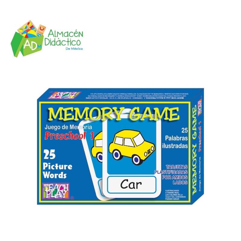 MEMORY GAME PRESCHOOL 1