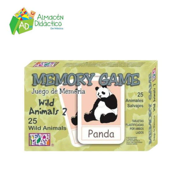MEMORY GAME WILD ANIMALS 2