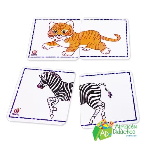 MEMOPARES ASOCIACIÓN MITADES DE ANIMALES