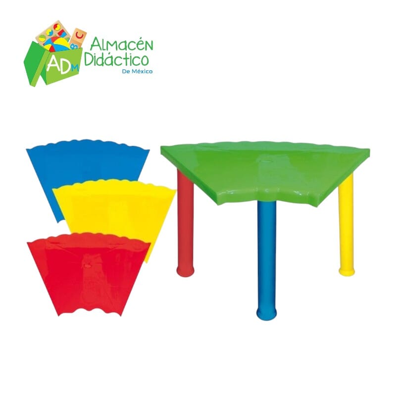 MESA TRAPEZOIDAL ARMABLE