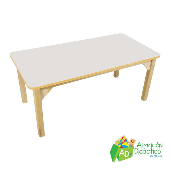 MESA RECTANGULAR DE MADERA