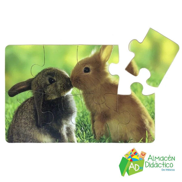 MI PRIMER ROMPECABEZAS - CONEJITOS