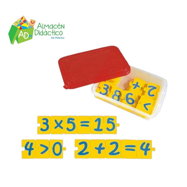 NÚMEROS Y SIGNOS CONECTABLES