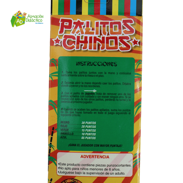 PALILLOS CHINOS 44 PZS