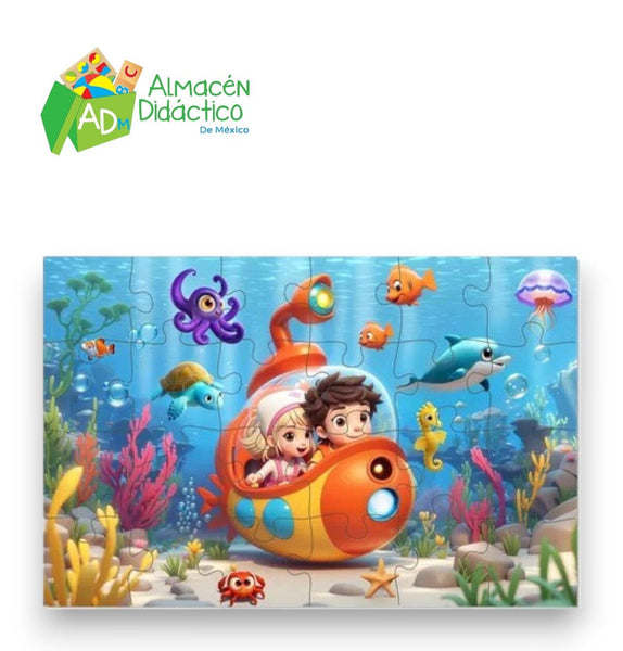 ROMPECABEZAS PASEO SUBMARINO