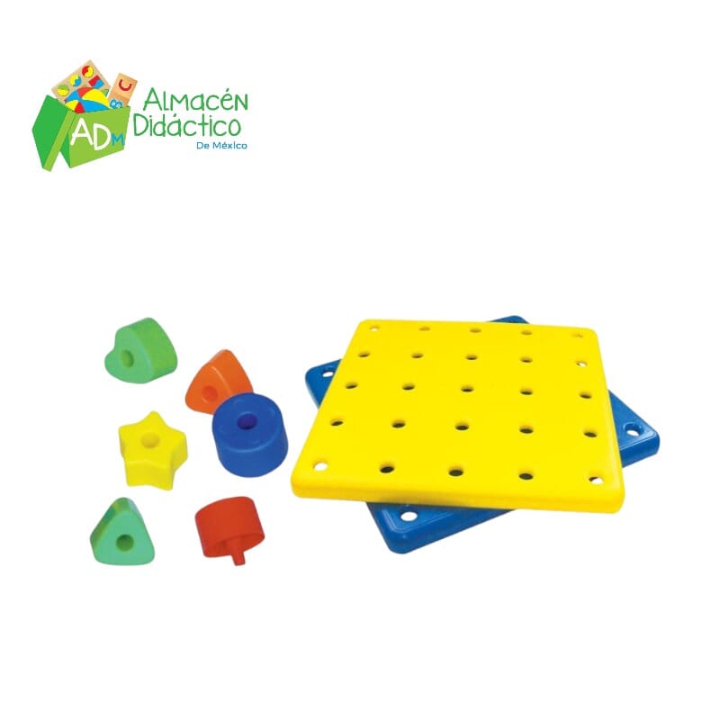 PIJA GEOMÉTRICA CON DOS TABLEROS