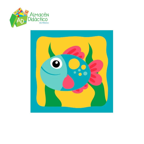 PINTA POR NUMERO KIDS - PEZ