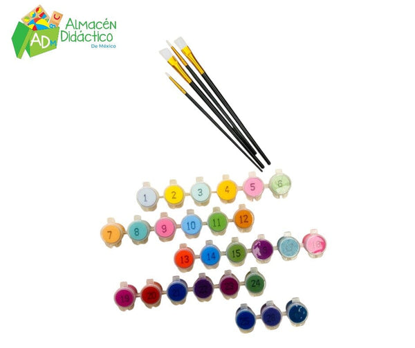 PINTA POR NUMERO-JUNGLA FLORAL