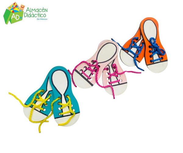 PLANTILLA PARA ATAR CORDONES DOS PIEZAS