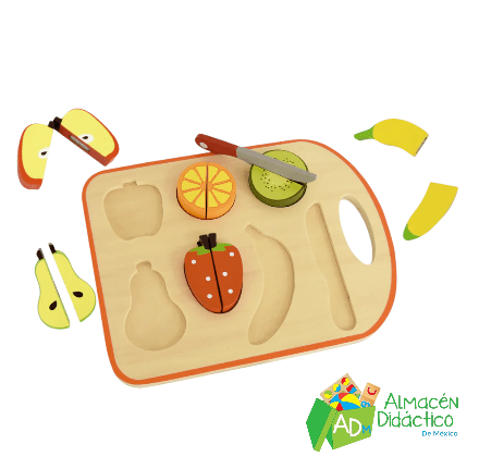 PICA FRUTA EN TABLA
