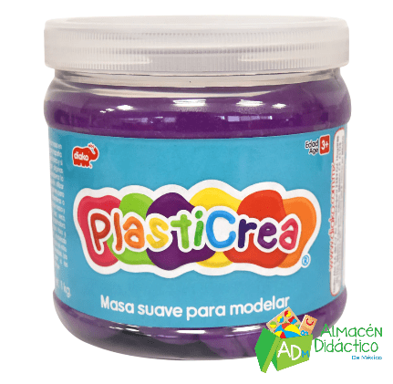 PLASTICREA MORADA 1 KG.