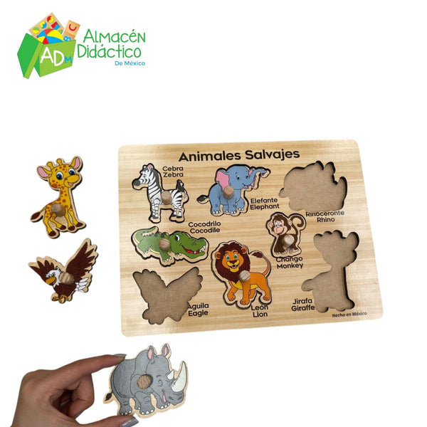 RESAQUE CON PIJA ANIMALES SALVAJES