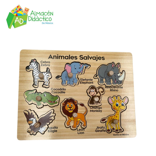 RESAQUE CON PIJA ANIMALES SALVAJES