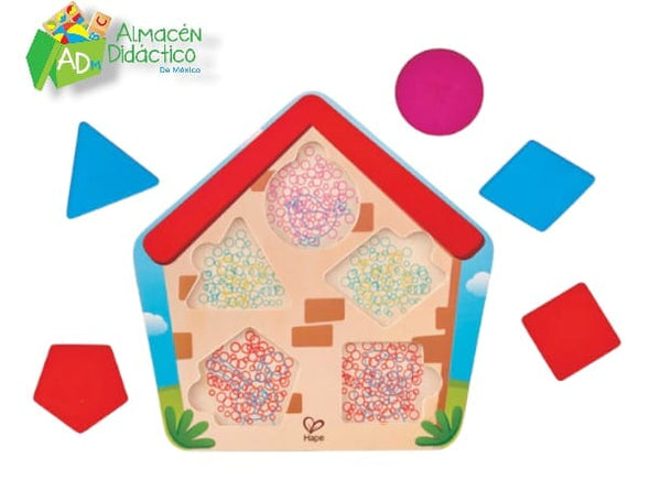 ROMPECABEZAS DESCUBRE QUIÉN ESTÁ EN CASA - HAPE  - WHO'S IN THE HOUSE PUZZLE