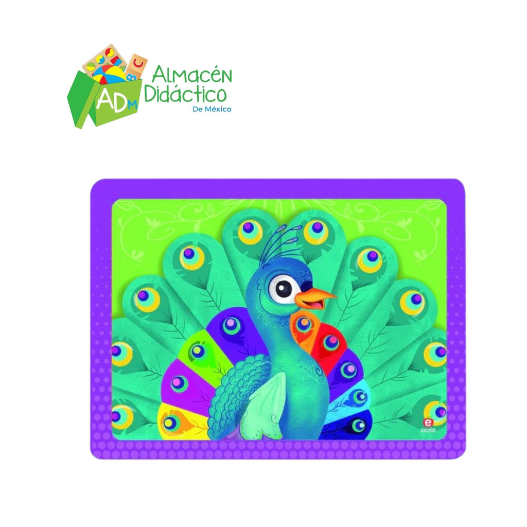 ROMPECABEZAS PAVO REAL