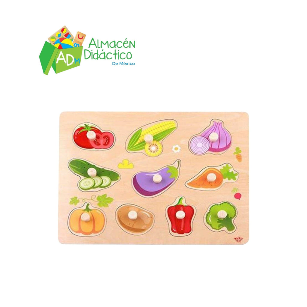 ROMPECABEZAS VERDURAS CON PIJA