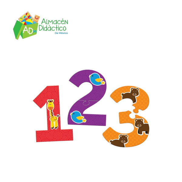 NUMBER PUZZLE CARDS / ROMPECABEZAS LOS NUNEROS