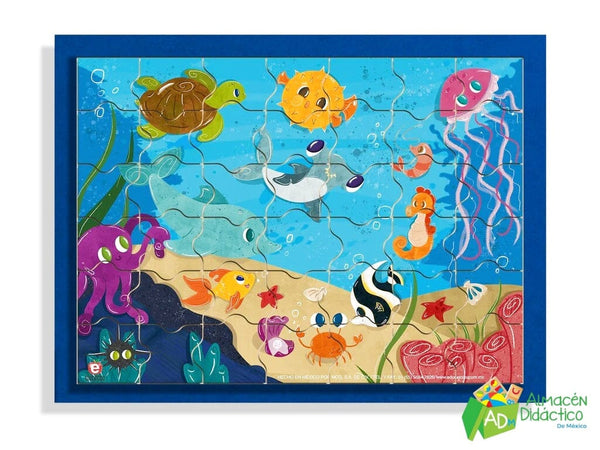 ROMPECABEZAS ANIMALES DEL MAR