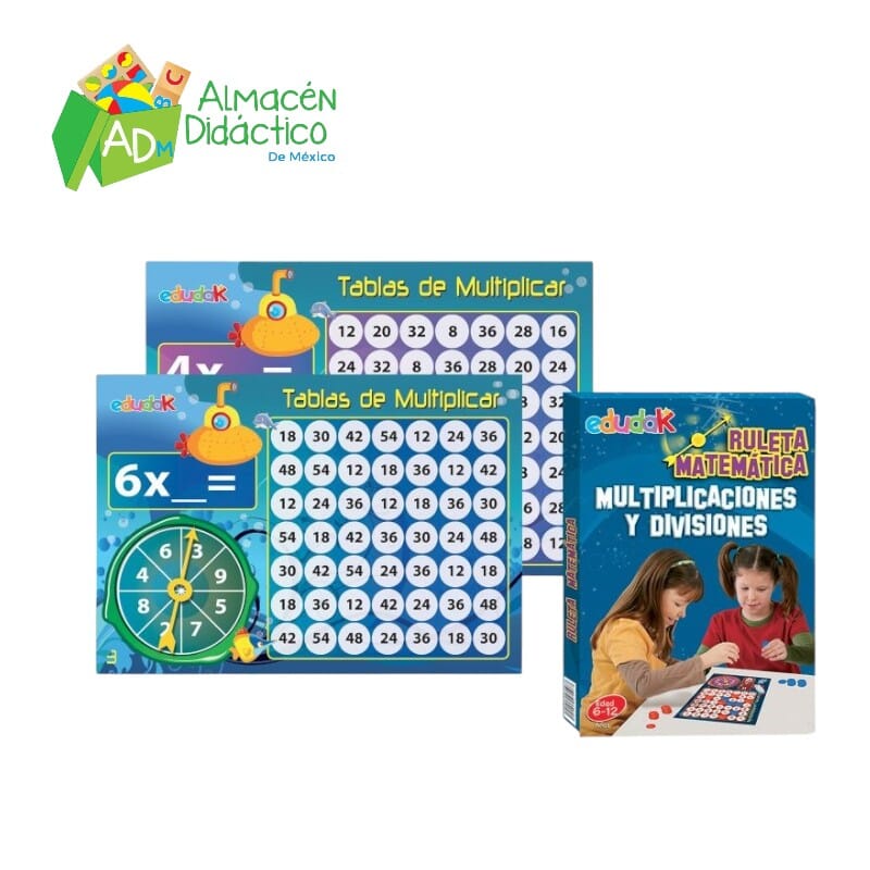 RULETA MATEMATICA TABLAS DE MULTIPLICAR