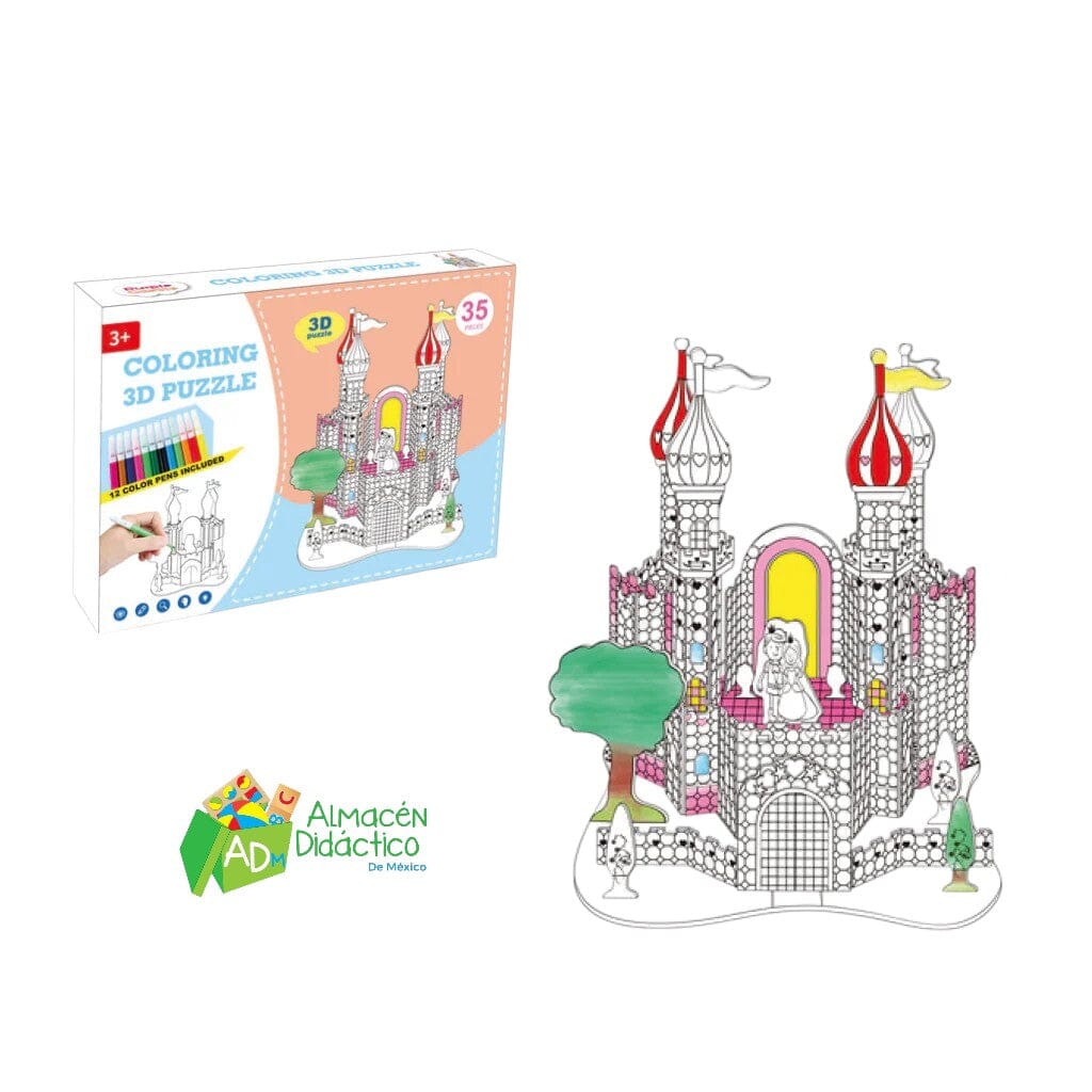 ROMPECABEZAS 3D CASTILLO 2