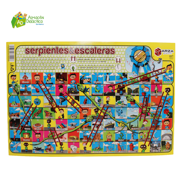 KIT JUEGO OCA/SERPIENTES Y ESCALERAS