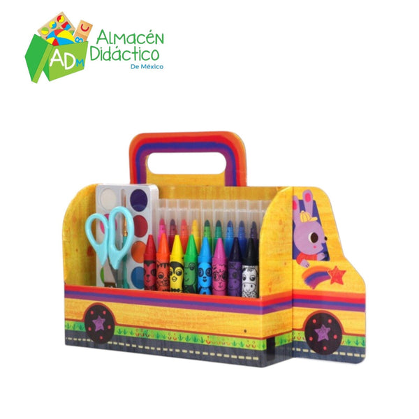 SET LISTO PARA LA ESCUELA / REDY SHOOL ART SET