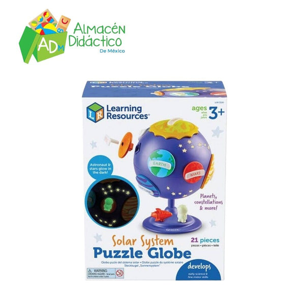 GLOBO DEL SISTEMA SOLAR / SOLAR SYSTEM PUZZLE GLOBE