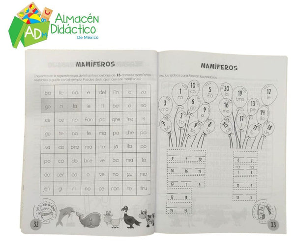 SOPAS DE LETRAS Y CRUSIGRAMAS 1