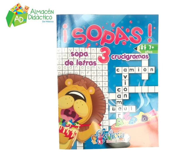 SOPAS DE LETRAS Y CRUSIGRAMAS 3