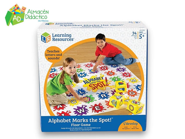 ALPHABET MARKS THE SPOT /JUEGO DE SUELO EL ABECEDAERIO