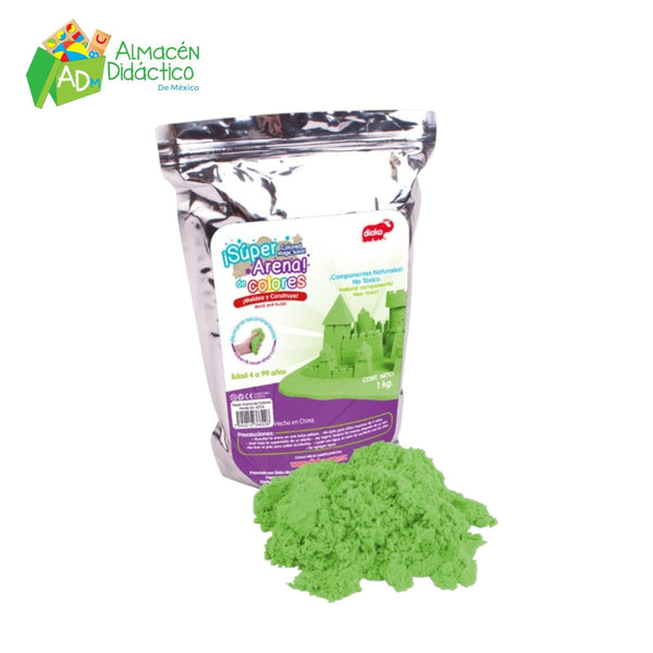 SUPER ARENA 1KG VERDE