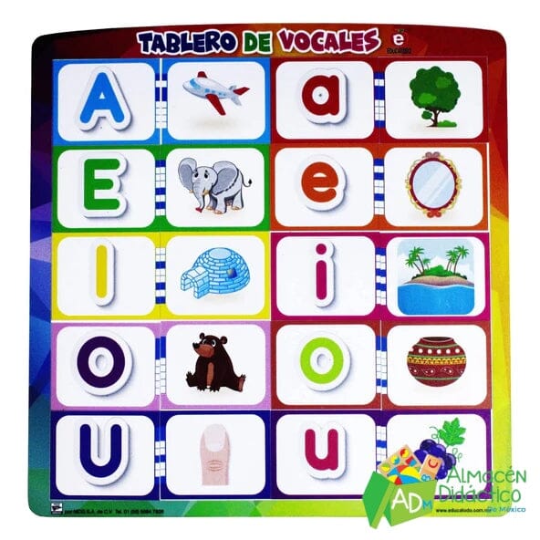 TABLERO DE VOCALES