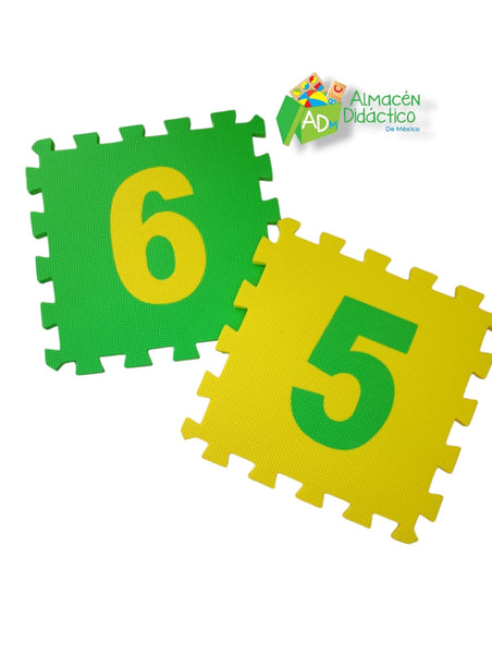 TAPETE DE FOAMY-NUMEROS