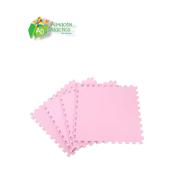 TAPETE FOAMY ROSA PASTEL