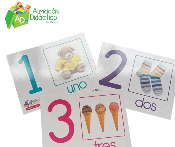 TARJETAS - LOS NUMEROS DEL 1 AL 30