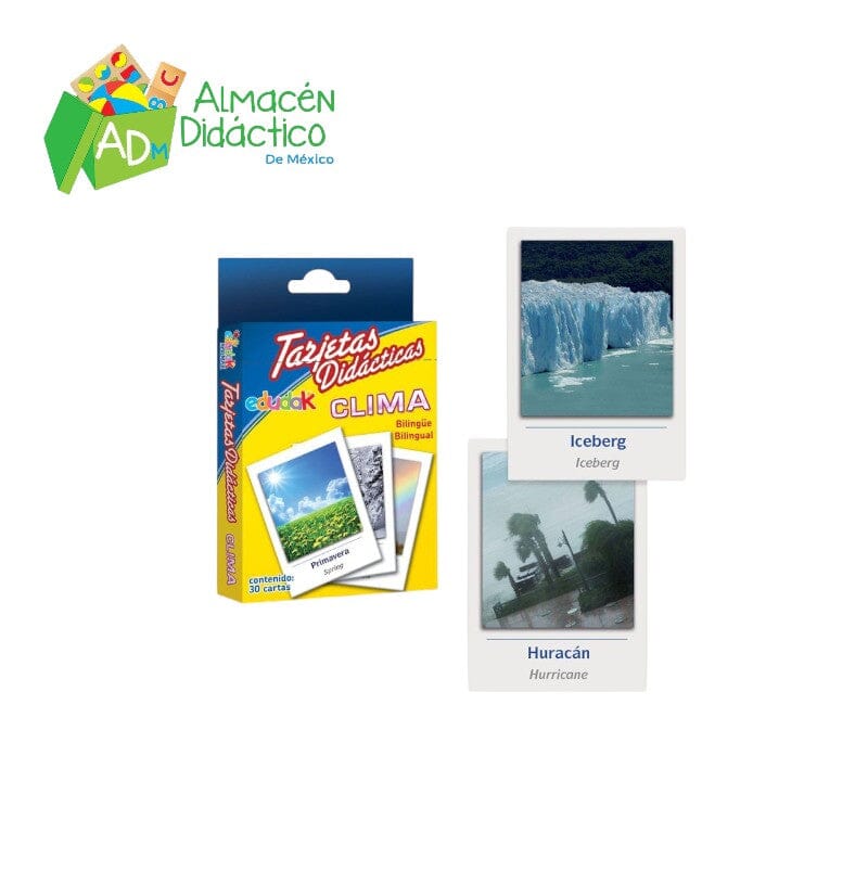 TARJETAS DIDÁCTICAS CLIMA