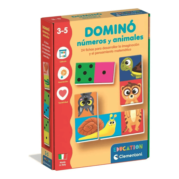 DOMINO NÚMEROS Y ANIMALES