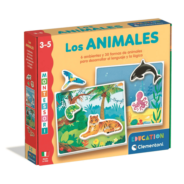 JUEGO MONTESSORI DE ANIMALES