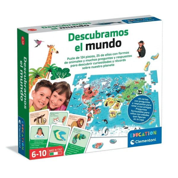 DESCUBRAMOS EL MUNDO JUEGO DE MESA