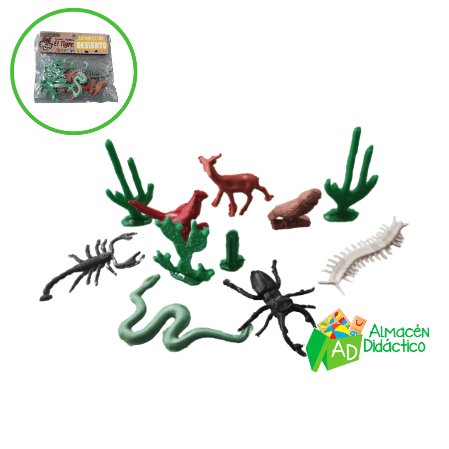 MAQUETA ANIMALES DEL DESIERTO