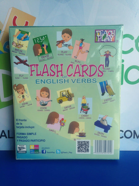 FLASH CARDS ENGLISH VERBS