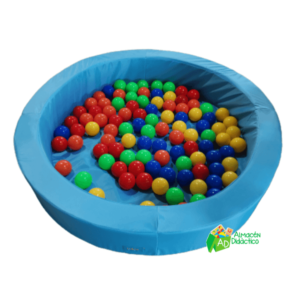 ALBERCA DE PELOTAS REDONDA CHICA "UNICOLOR"