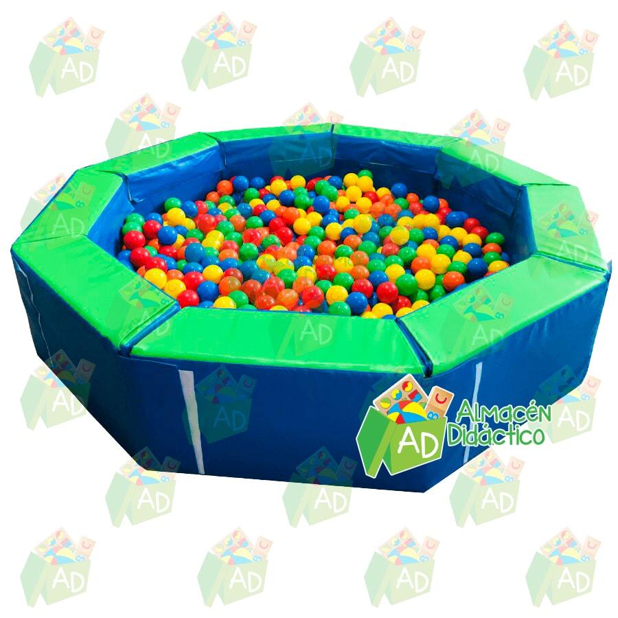 ALBERCA DE PELOTAS CONSTRUCTOR 9 PIEZAS